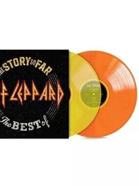 Def Leppard The Story So Far 2-LP ~ Exclusive Colored Vinyl ~ New/Sealed!